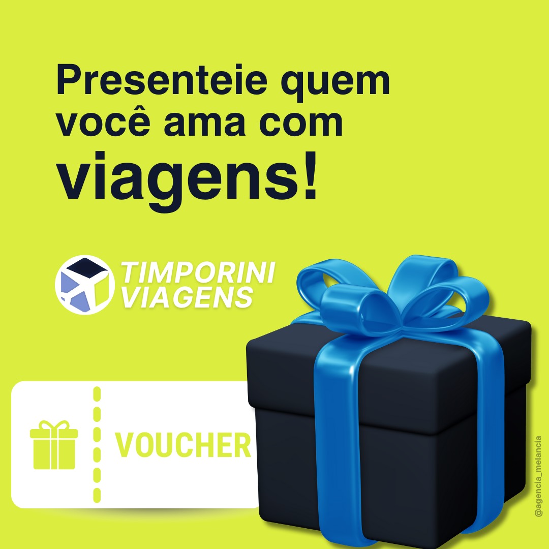 Presenteie Quem Você ama com Viagens.